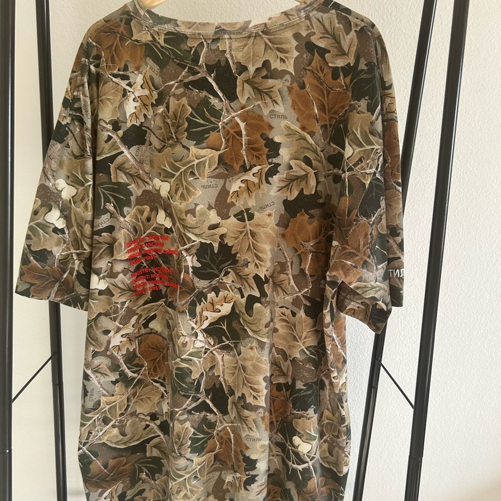 Carhartt WIP x Heron Preston Camo T-Shirt XL | Detroit | SS2017 Collab - Picture 8 of 8